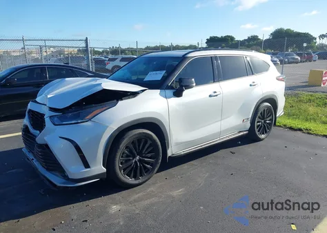 2024 Toyota Highlander Xse z USA, uszkodzony, nr VIN 5TDKDRAH9RS547087